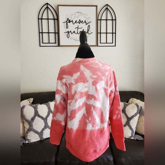 Concepts Tie Dye Long Sleeve Sweatshirt Women’s Size M Classic Boho Chic Retro - Picture 3 of 13